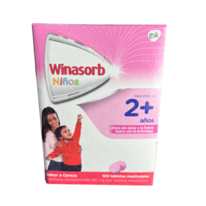 Winasorb para Niños 100 tabletas