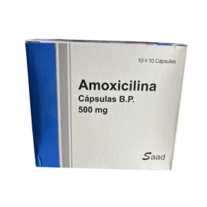 Amoxicilina 500mg 100 cápsulas