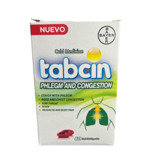 Tabcin Flema y congestión 60 cápsulas