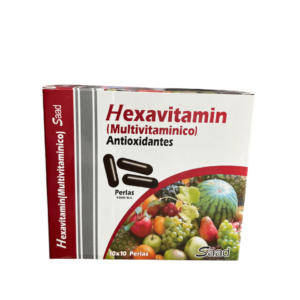 Multivitamínico Saad 10×10 perlas