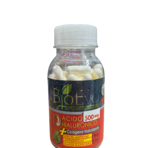 Ácido Hialurónico Con Colágeno BioEva 500mg