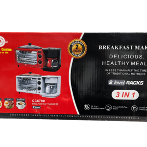 Cafetera con horno 3 en 1 CC6790