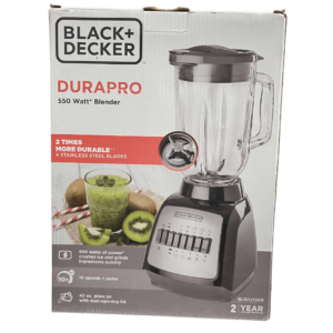 Licuadora Black Decker jarra de cristal BLBD210GBN