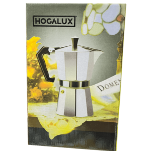 Greca de aluminio Hogalux 14 tazas