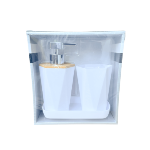 Set dispensador de gel de baño 3PCS JO-134