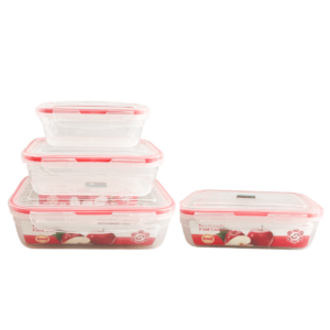 Cantina plástica ovalada 3 PCS JO-238