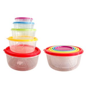 Cantina plástica redonda 5PCS JO-236