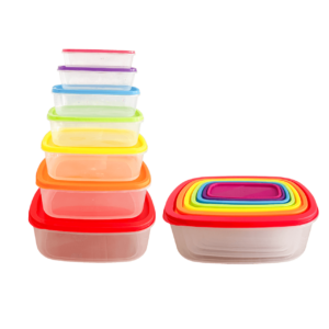 Cantina plástica ovalada 7PCS JO-233