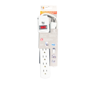Regleta 6 enchufes 1E-TK-121
