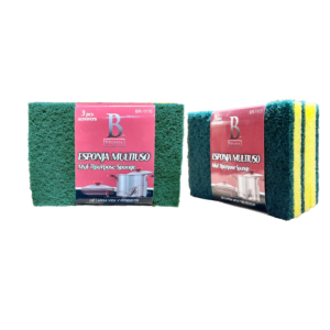 Brillo esponja de fregar BR-1110 3 PCS