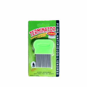 Peineta saca piojo en blíster JO-386