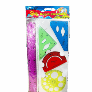 Set de reglas 5PCS 2A-Y14809