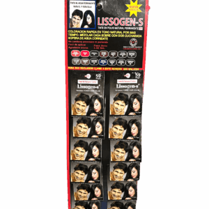 Tinte Lissogen negro 59 en blister 12/1