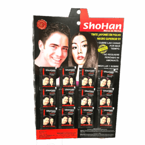 Tinte Shohan negro en blister 12/1