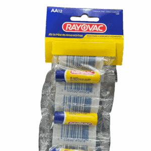 Pilas Rayovac AA Blister 12/1