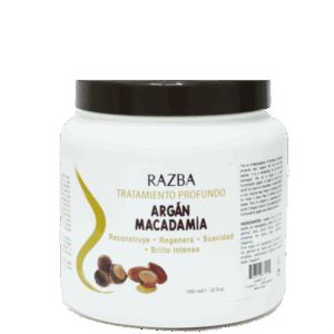 Tratamiento profundo Argán Macadamia 32oz RAZBA
