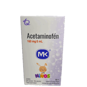 Acetaminofén jarabe de niños 90ml MK