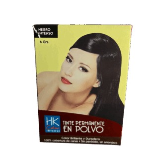 Tinte en polvo Permanente Negro Intenso HK