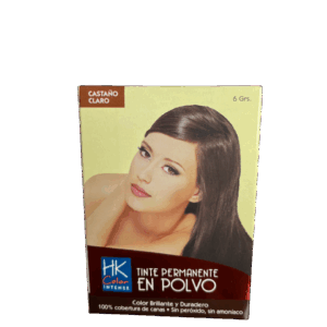 Tinte en polvo Permanente Castaño Claro HK