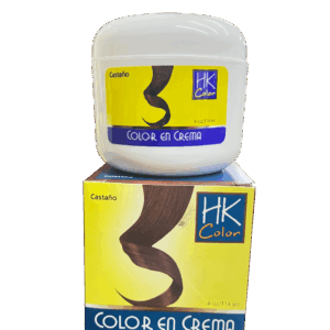 Tinte en crema Castaño HK 4 oz