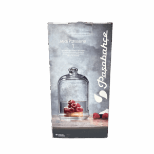 Bombonera 2 nivel de cristal bowl pasabahce 96889