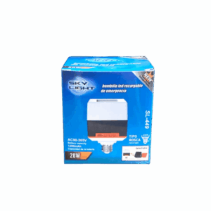 Bombillo recargable 20W 36 LED SL-449
